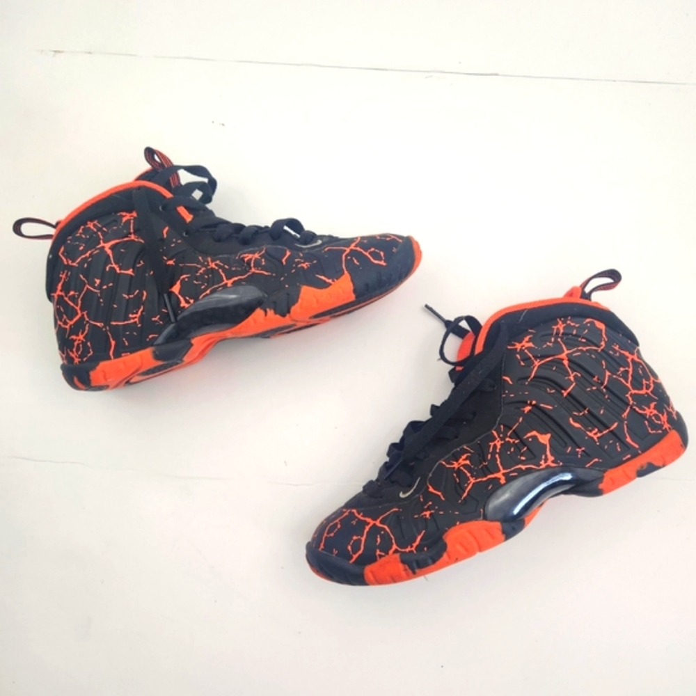 Nike Youth Magma Lava Foamposite Sneakers